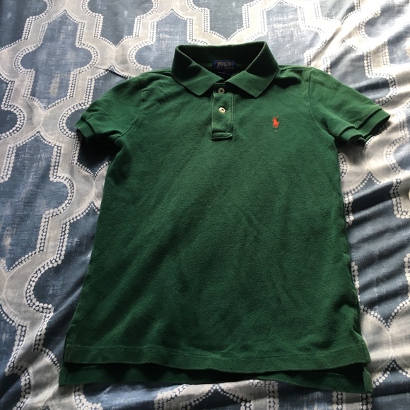 Polo Ralph Lauren Polo size 7 boys green - Picture 3 of 3